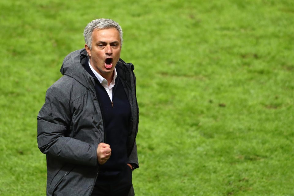  Jose Mourinho maintained his 100 per cent record in European finals