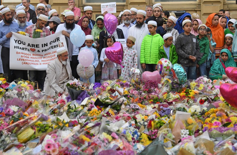  Muslim leaders came together in St Ann's Square to pay their respects