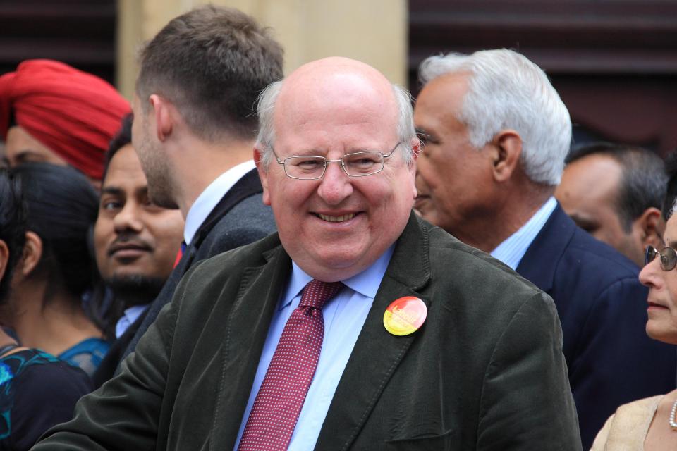  Labour candidate for Ilford South Mike Gapes says 'democracy must continue'