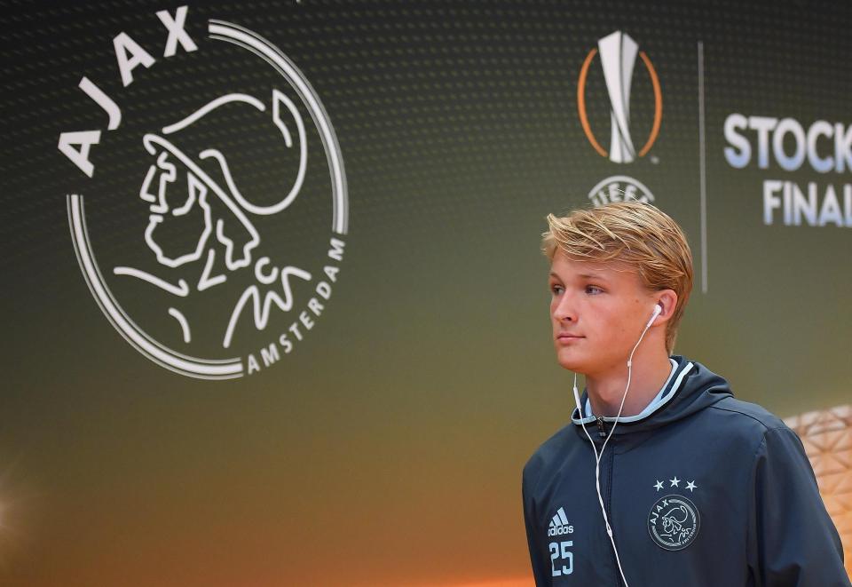  Kasper Dolberg was reportedly scouted by 30 teams