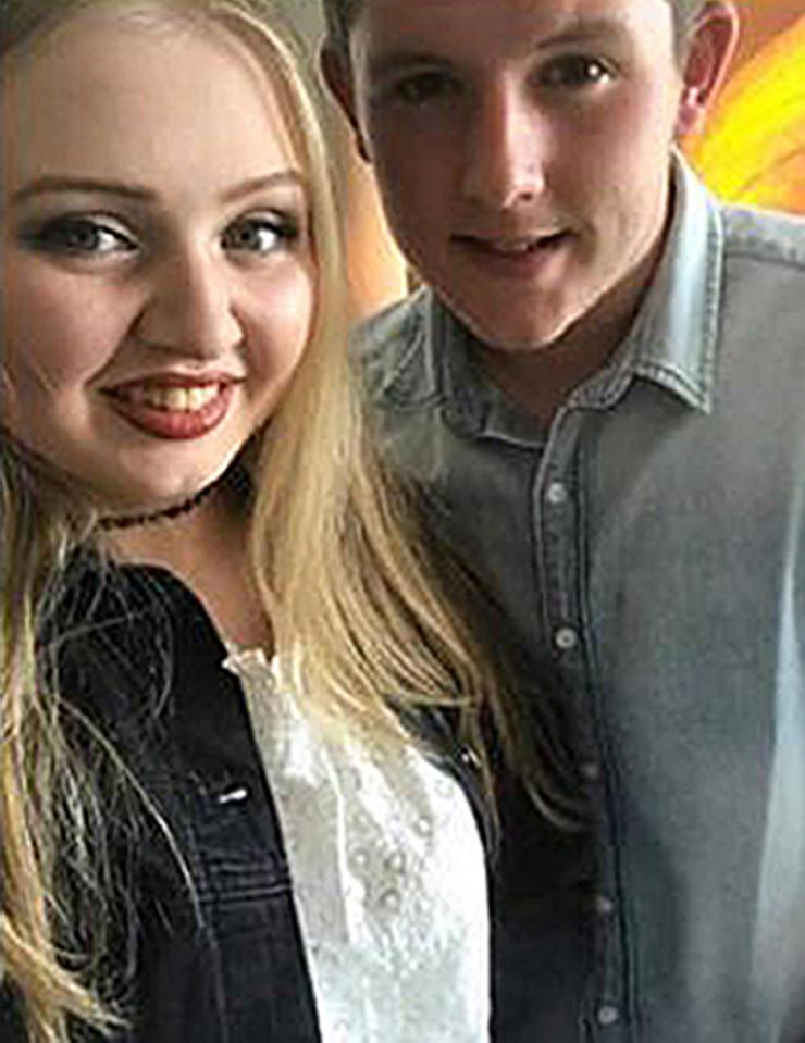  Chloe Rutherford, 17, and boyfriend Liam Curry, 19, from South Shields, were killed in the explosion