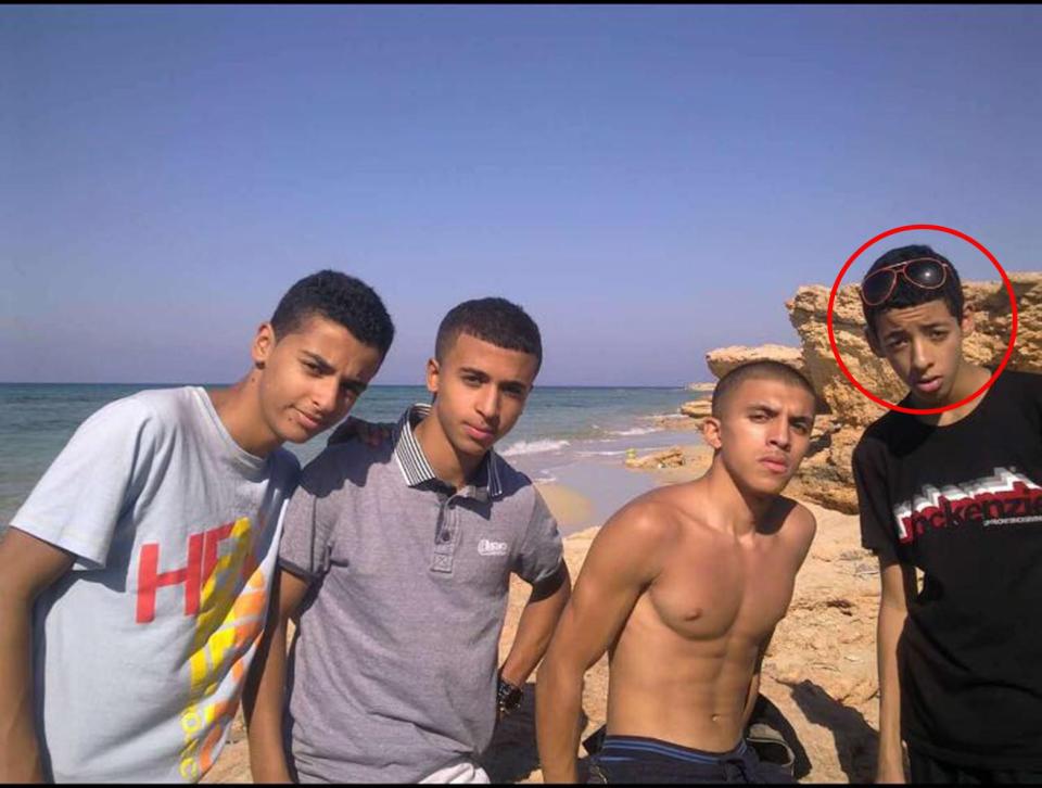  Salman Abedi on one of his many returns to Libya