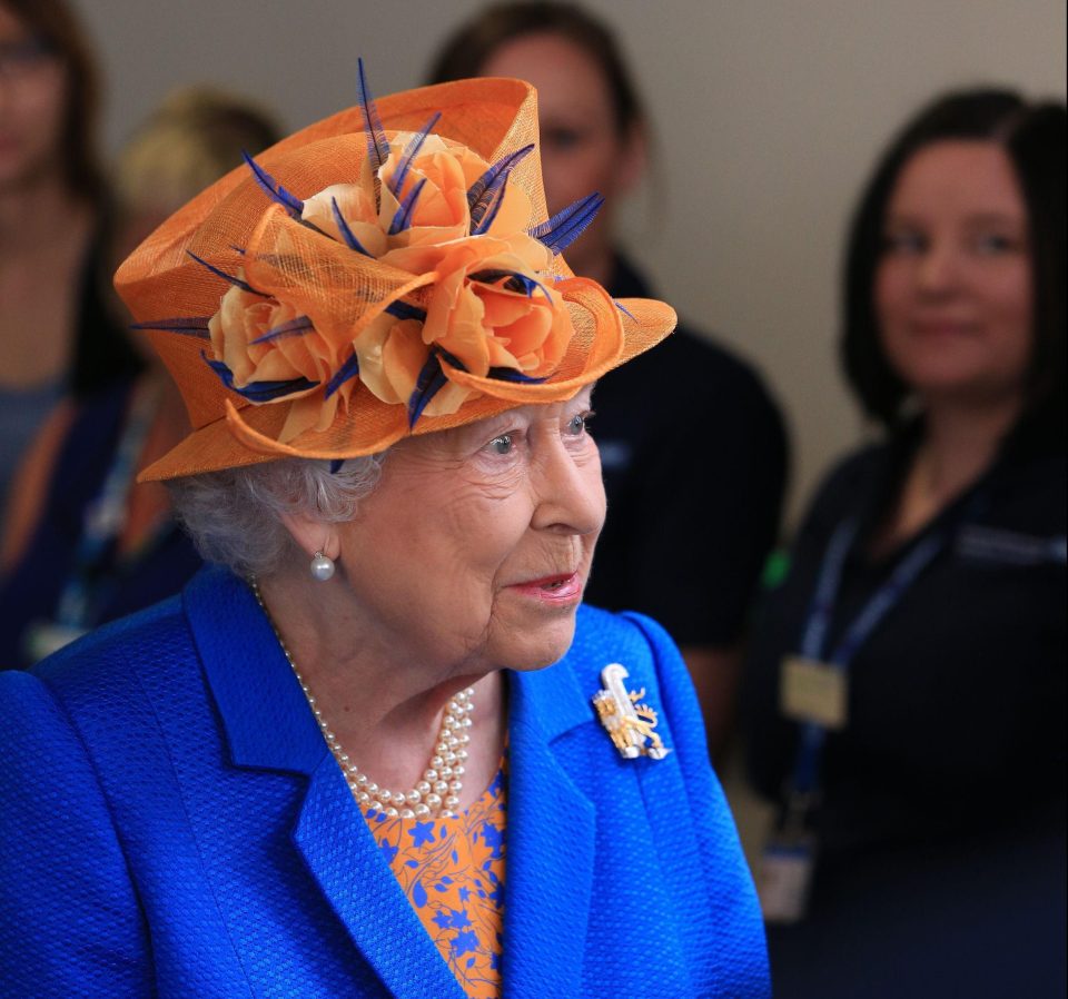  The Queen expressed her anger at the Royal Manchester Children's Hospital