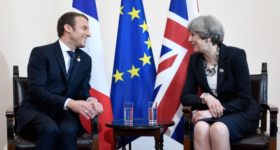  Mrs May characterised their discussions as 'good, productive and constructive'