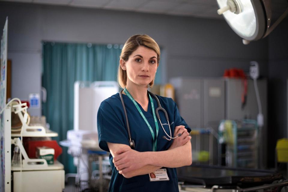  Jodie Whittaker's character goes on the run as a doctor - but she might not last for long