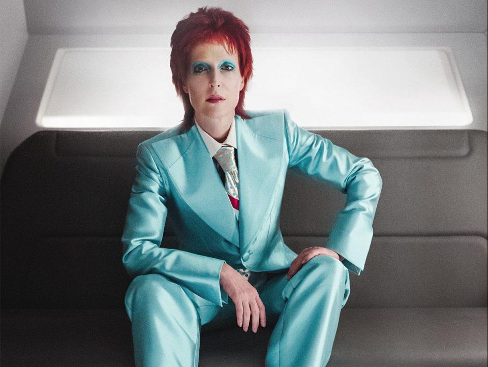  The actress as David Bowie’s alter-ego Ziggy Stardust