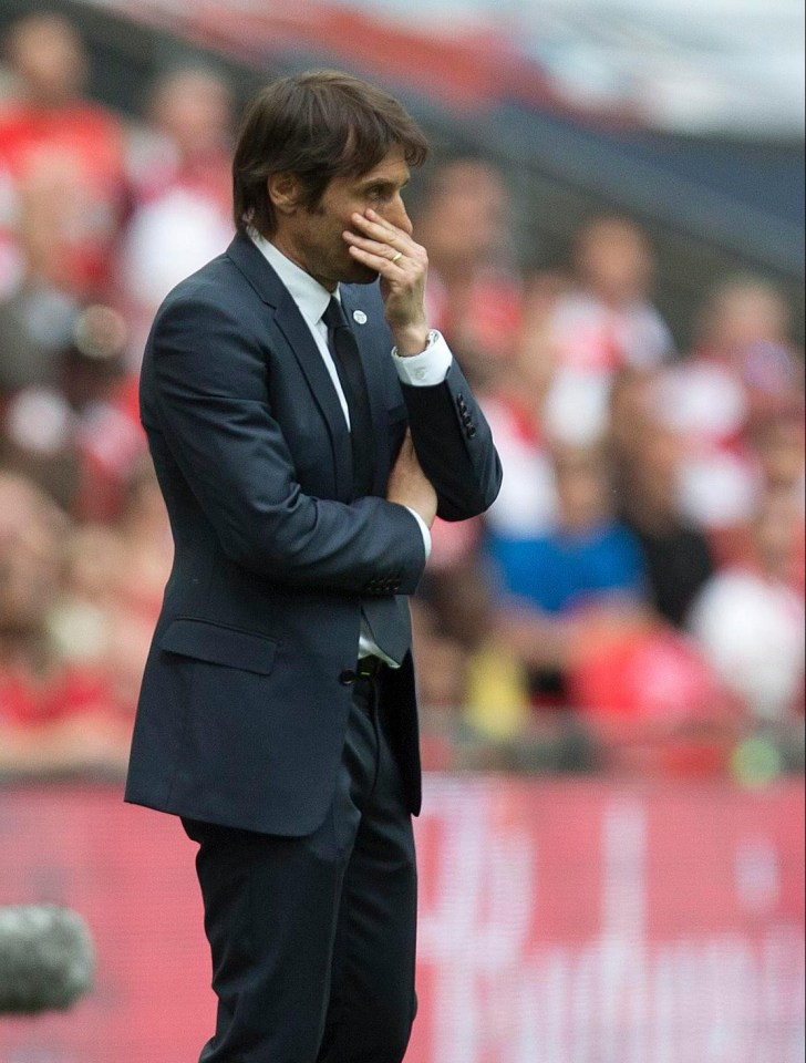 The result ended Antonio Contes hopes of winning the double with Chelsea