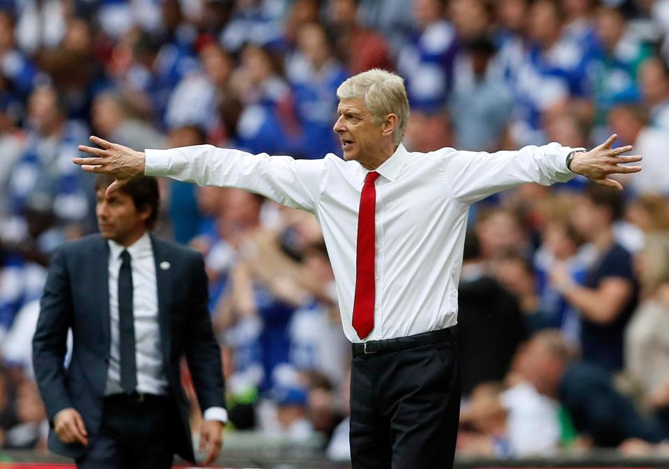  Arsene Wenger's future is still uncertain as the fans continue to chant 'Wenger Out'