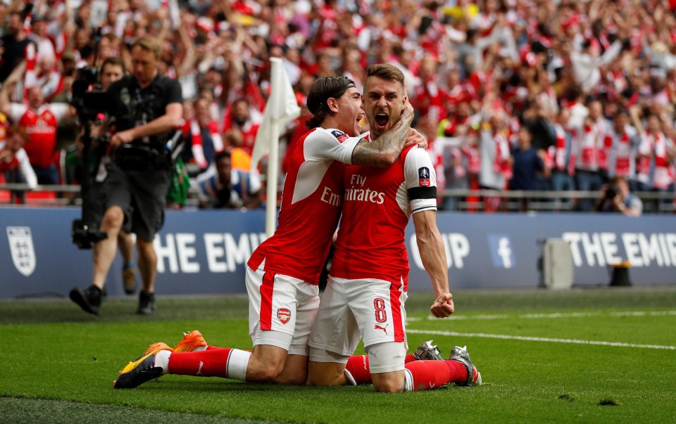 Aaron Ramsey secured a third FA Cup in four years as Arsenal defeated Chelsea at Wembley