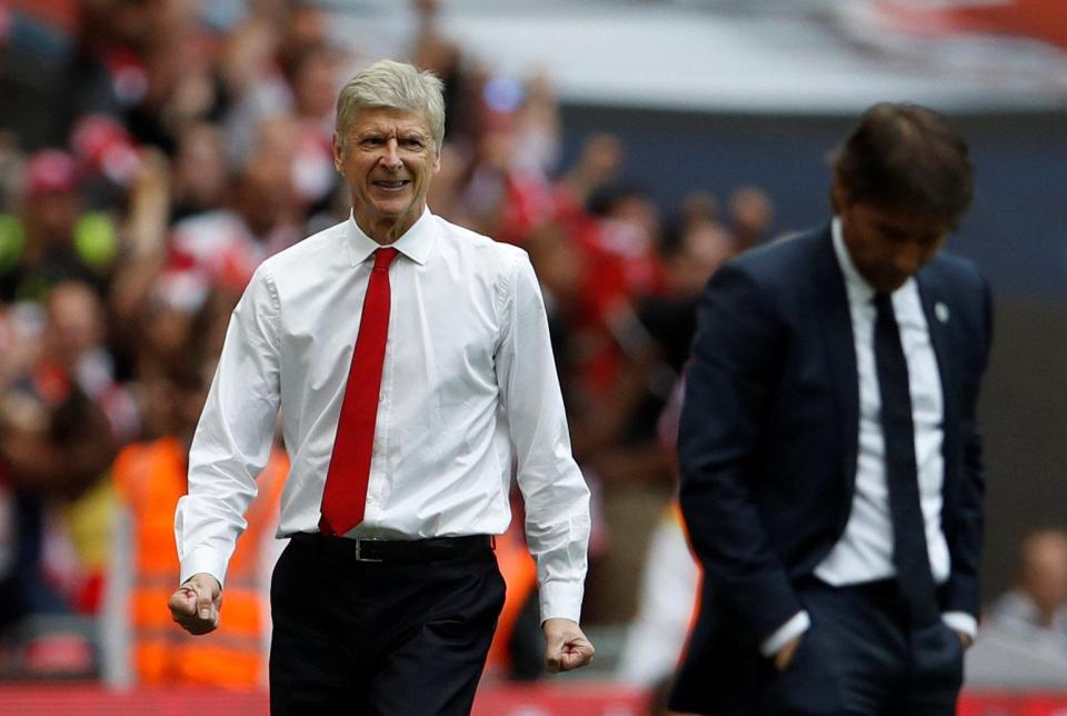  Arsene Wenger wins a record seventh FA Cup final