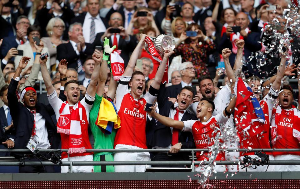  Arsenal have won the 2017 FA Cup after defeating Chelsea at Wembley