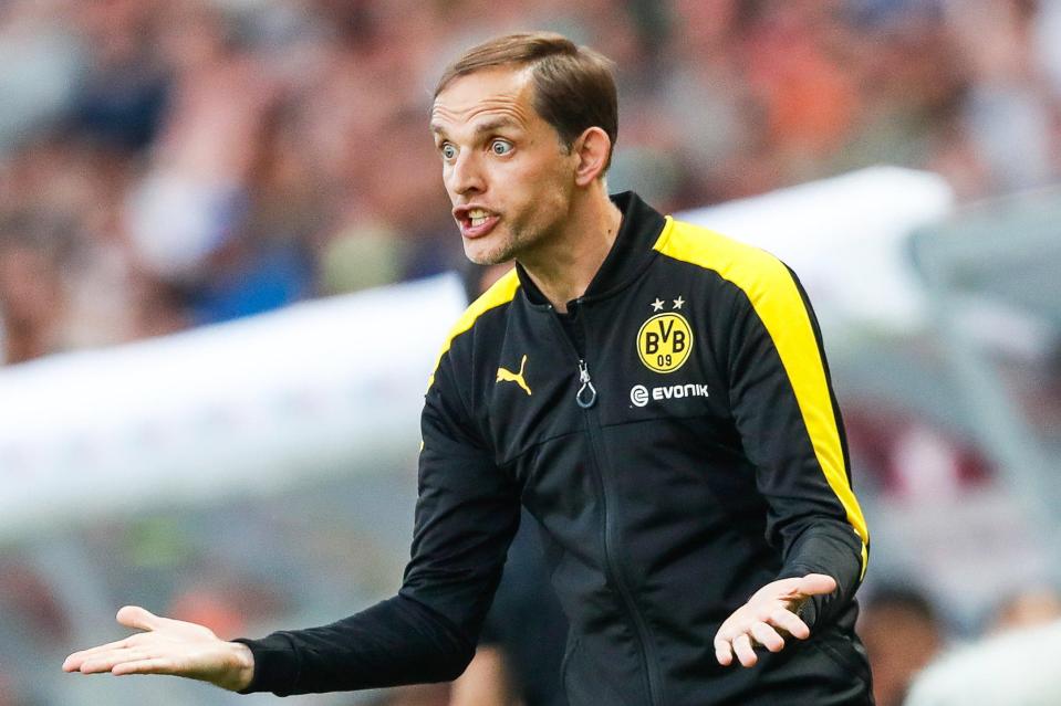  Thomas Tuchel was sacked by Borussia Dortmund just days after winning the cup