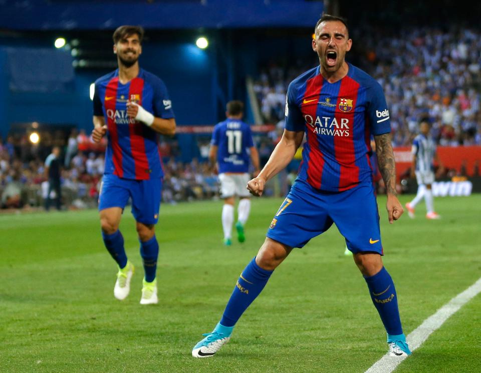  Paco Alcacer sealed victory for Barcelona after amazing work from Lionel Messi