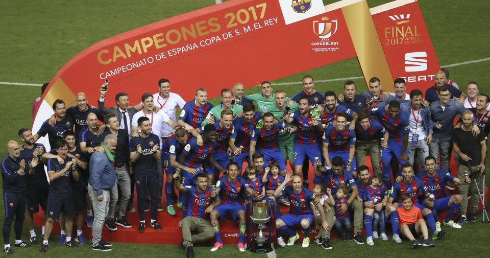  Despite Real Madrid winning La Liga, it's been a good season for Barcelona