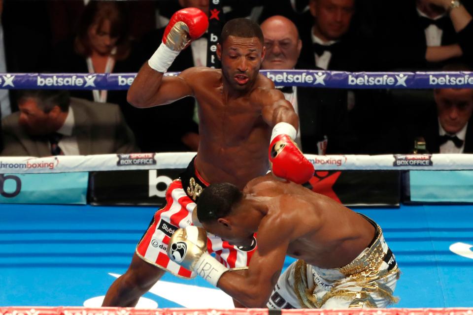  Kell Brook started well in what was shaping up to be a close fight