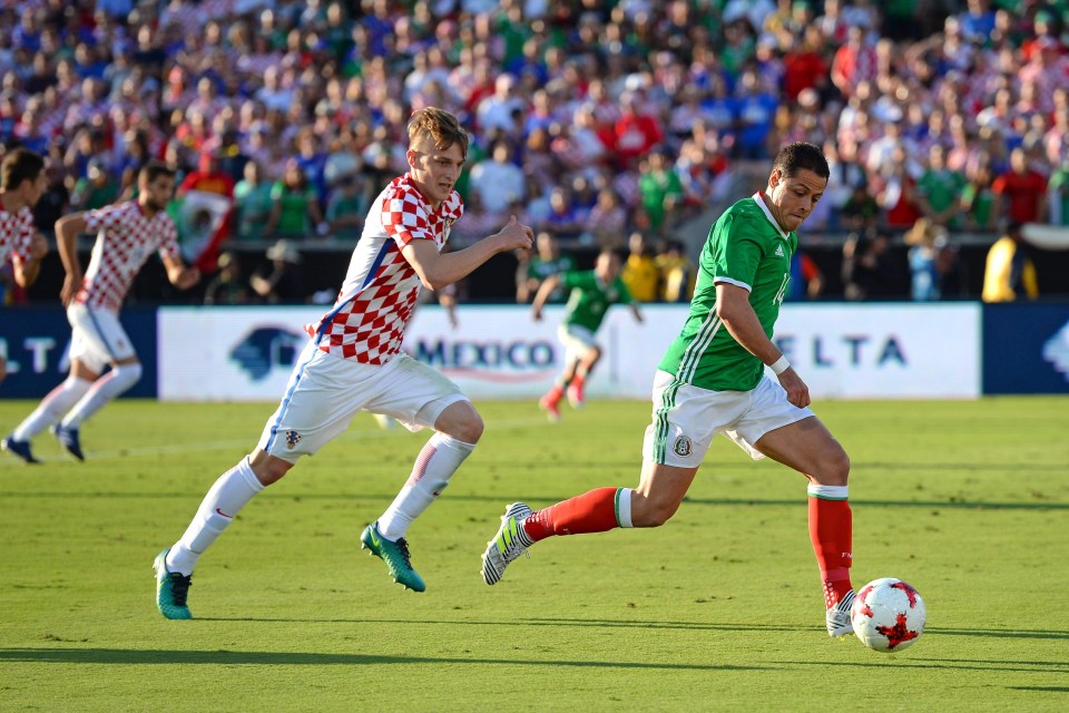 Mexico suffered a 2-1 defeat to Croatia despite Hernandez’ goal