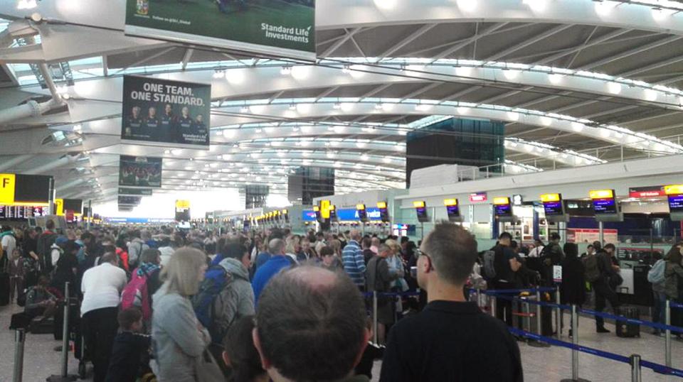  A third of flights remained affected today, the airline said