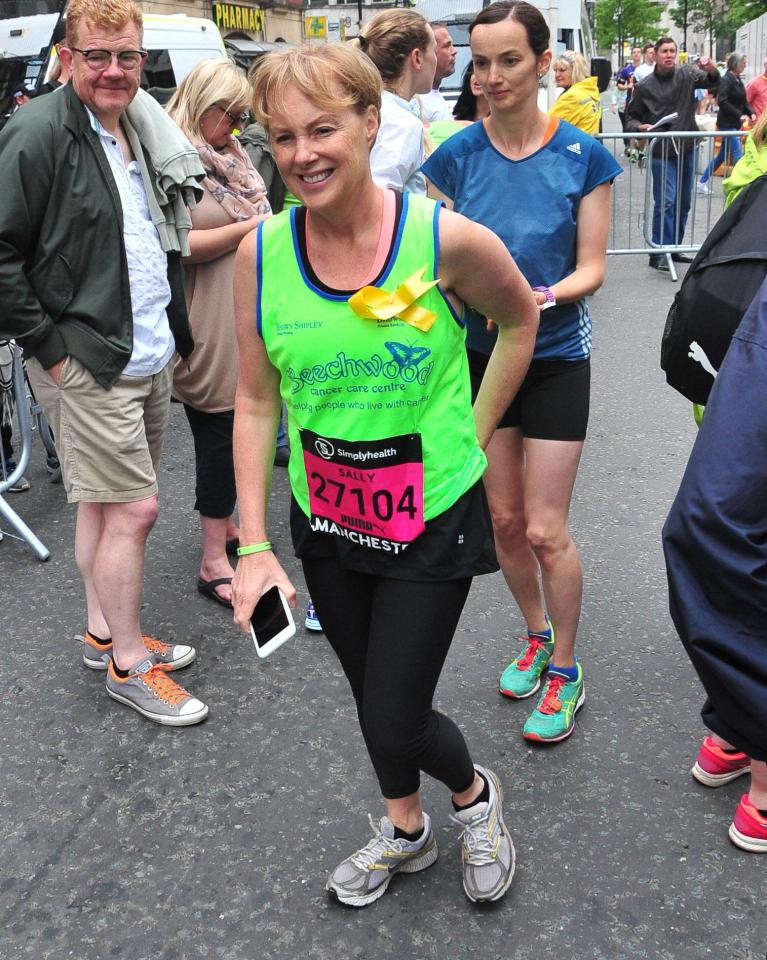  Sally Dynevor was another famous face from the Cobbles at the event