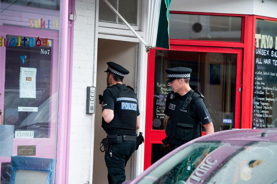  Police also searched an address in Shoreham-by-Sea, Sussex