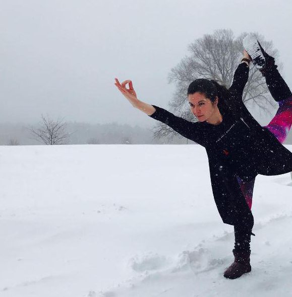  She now works as a yoga teacher and writer