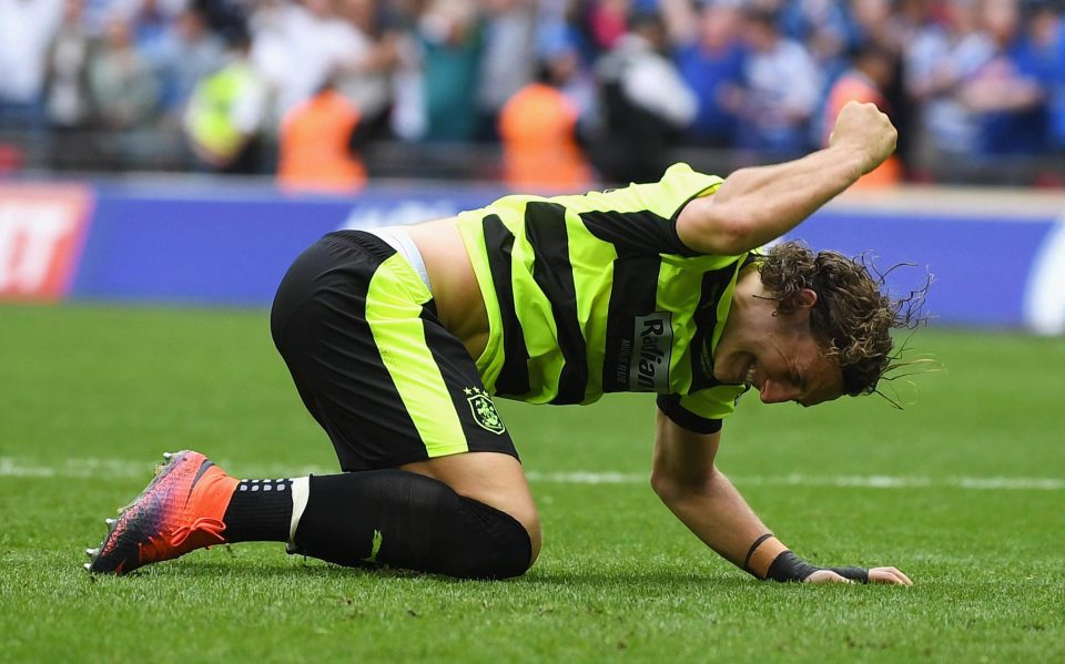  Michael Hefele thought he had blown Huddersfield's chances when he missed from the spot