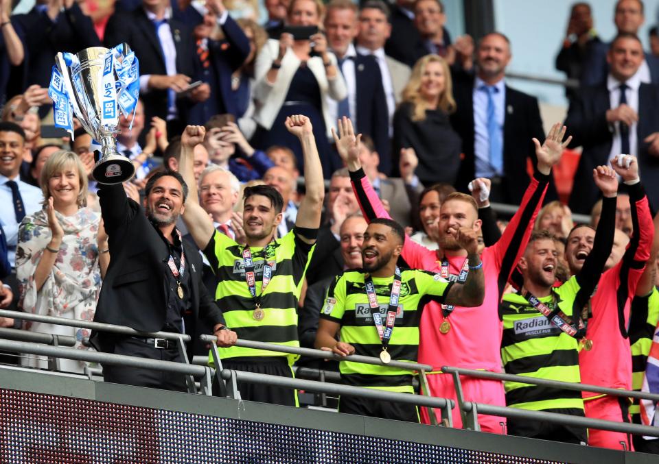  Huddersfield Town beat Reading on penalties in the play-off final to ensure they will be playing Premier League football nest season