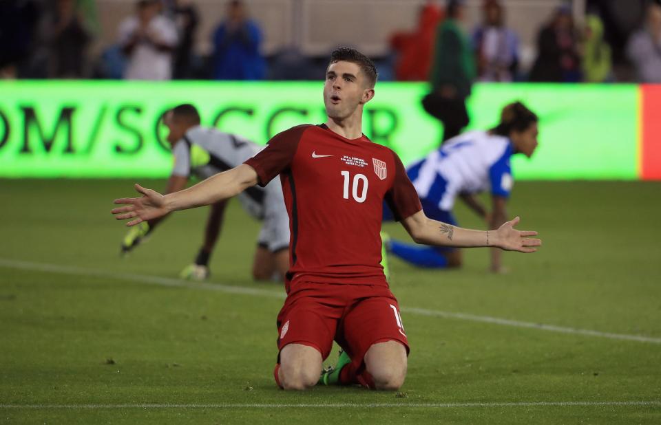  The 18-year-old midfielder is already an established international for the US