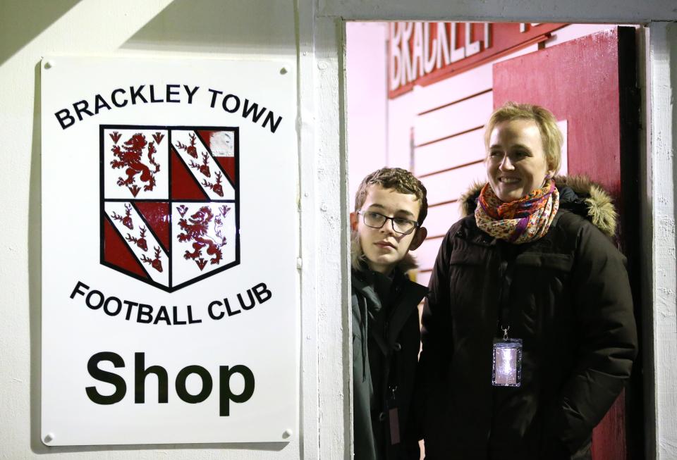  Christian Pulisic is a far cry away from lower league Brackley Town - where he played as a youth