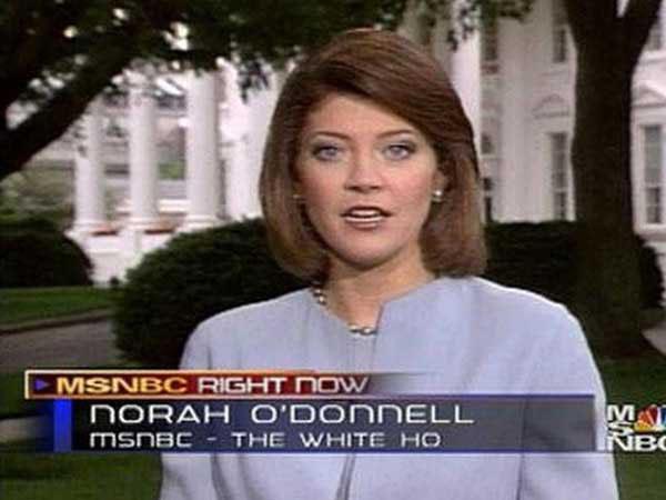 Norah O’Donnell was left blushing after THIS rude caption appeared below her name