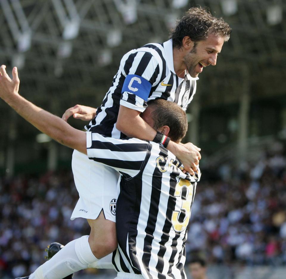  Juventus captain Alessandro Del Piero was club's top scorer in Serie B