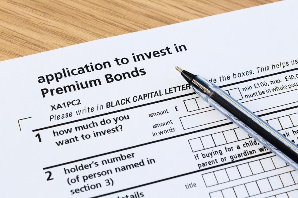  The minimum purchase for premium bonds is £100. The more you invest, the greater chance you have of winning