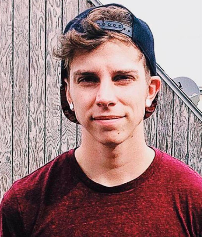  Jamie say Skylar Kergil's (pictured) YouTube channel helped him get his head around what transitioning from female to male would involve