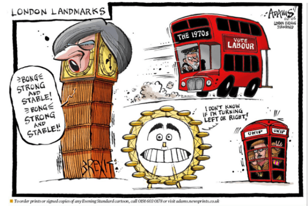 Mr Osborne also tweeted out this cartoon from Christian Adams