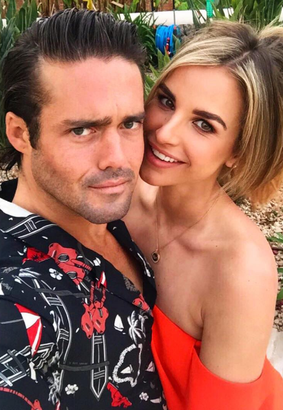  Vogue Williams and Spencer Matthews are happily dating