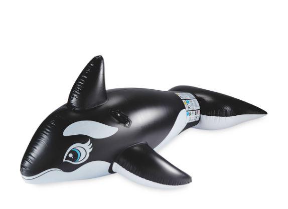  Aldi is also selling an inflatable whale for the same £6.99 price