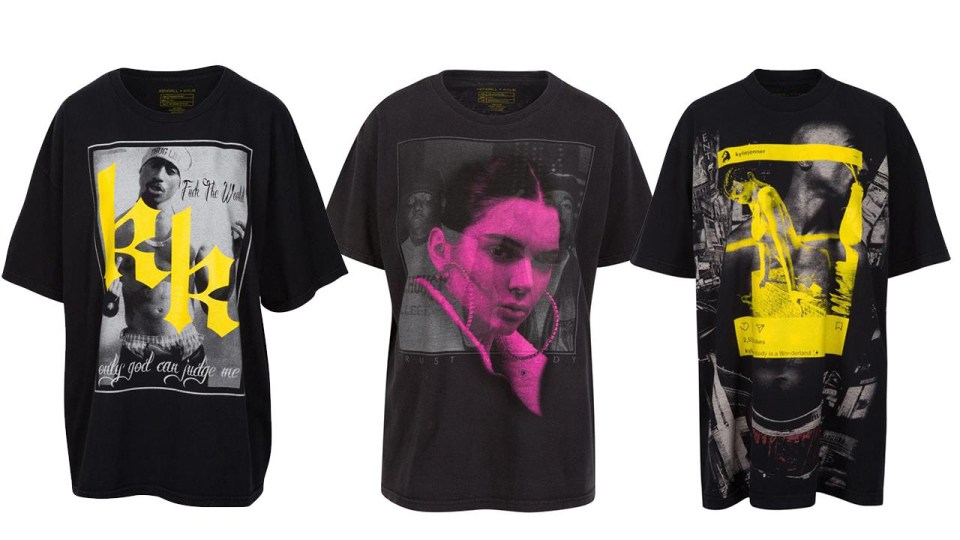 Kendall Jenner has taken her brand new T-shirt collection off the shelves