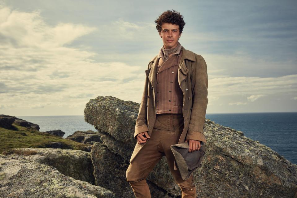  Poldark: Harry Richardson plays Drake Carne, Demelza’s sibling who fancies Elizabeth’s cousin Morwenna