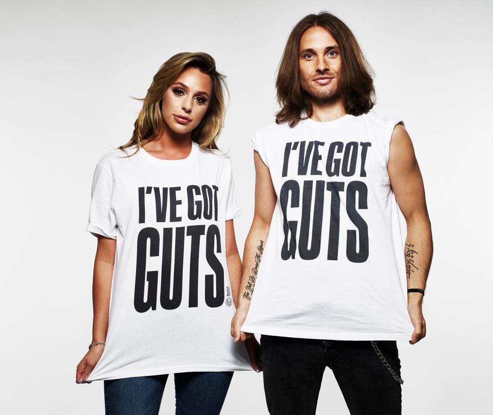  Amber is just one of the big names signed up to help raise awareness of the I've Got Guts campaign