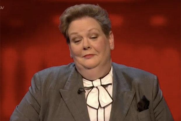  The Governess, aka Anne Hegerty wasn't too pleased with the taunts