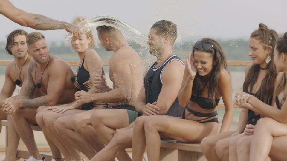  Love Island stars take part in a challenge where they discover what their islanders say behind their backs