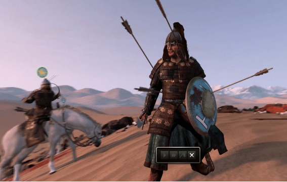 A still from the new Bannerlord PC game