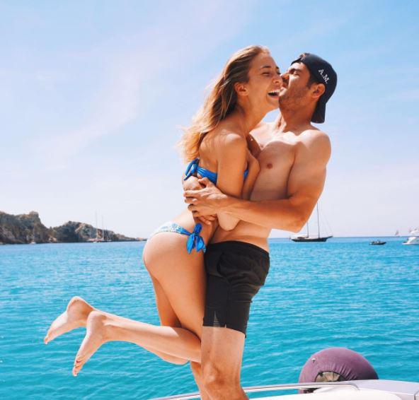 Manchester United target Alvaro Morata has been enjoying his honeymoon with wife Alice Campello