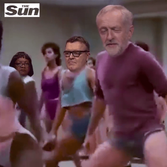 Jeremy Corbyn gets his moves on again in the latest Sun video spoof