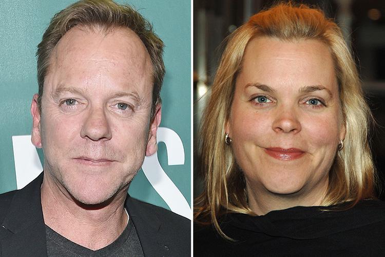  24 star Kiefer Sutherland and his twin sister Rachel who works as a post-production supervisor