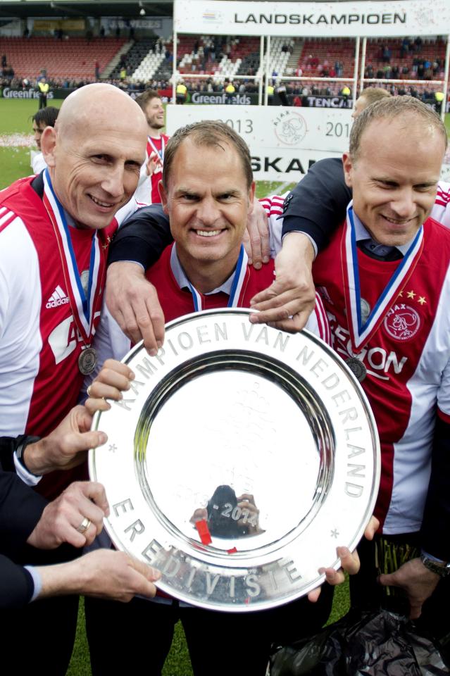 Jaap Stam used to be assistant at Ajax before taking over as Reading boss