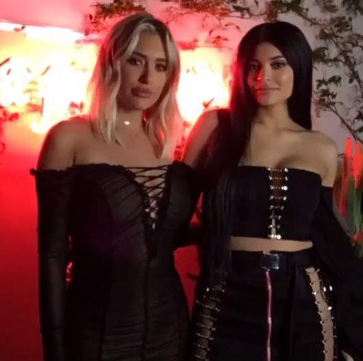  Kylie joined Anastasia Karanikolaou for her birthday bash on Thursday night