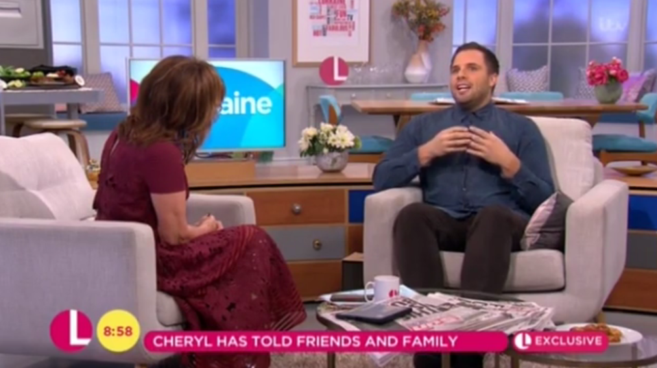  Dan is also a regular showbiz presenter on ITV's morning show, Lorraine