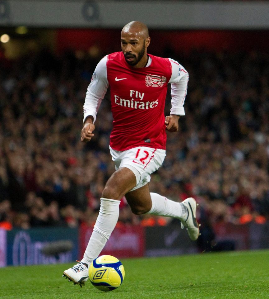  The 19-year-old has spoken of his fondness for Gunners legend Thierry Henry and wants to emulate his successes with the North London club