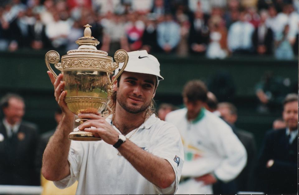  The American legend won Wimbledon in 1992