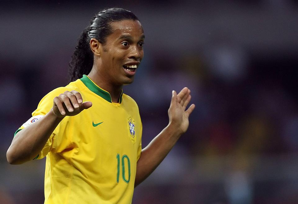  Ronaldinho has developed a reputation as a Playboy throughout his career